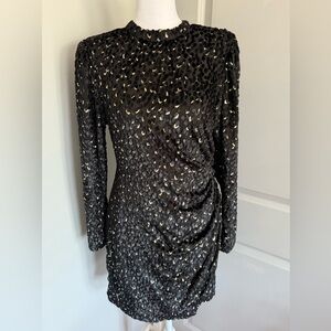 A.L.C. Jane Velvet Mini Dress